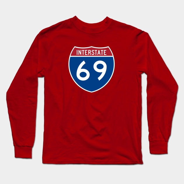 Route 69 Long Sleeve T-Shirt by GreenGuyTeesStore